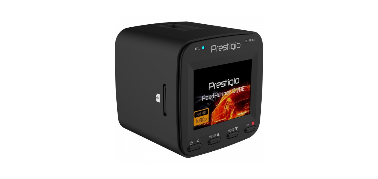 Prestigio представил видеорегистратор RoadRunner CUBE